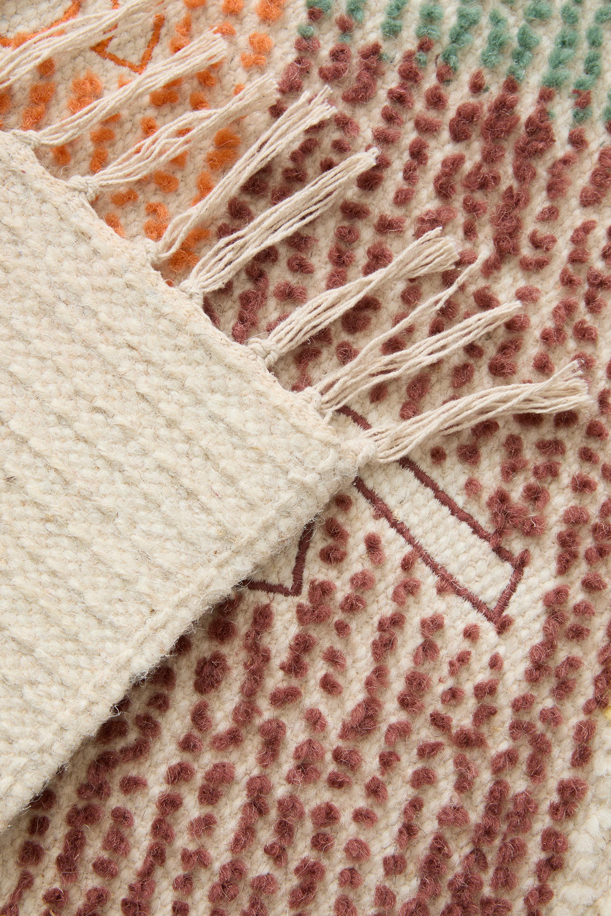 KIDS' HOPSCOTCH WOOL AREA RUG